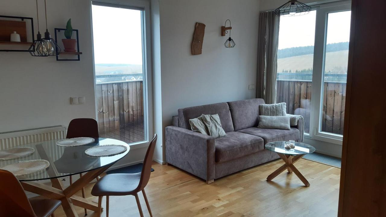 Mezonetovy Apartman Se Dvema Balkony A Vyhledem Loučná pod Klínovcem Esterno foto